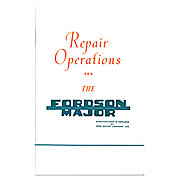 Fordson Major Service Manual Reprint