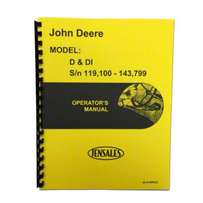 Operator Manual Unstyled JD D