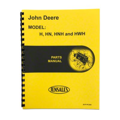 Parts Manual JD H