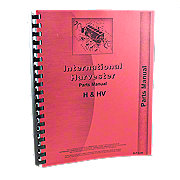 International H, HV Parts Manual