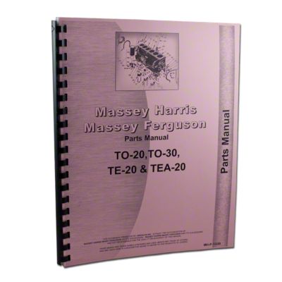Massey Ferguson TO20 Parts Manual