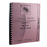 Ferguson TO35 Gas and Diesel Parts Manual