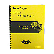 Operators Manual Reprint: JD M only