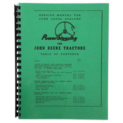2-Cylinder Power Steering Service Manual Reprint