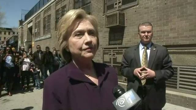 Former US Secretary of State Hillary Clinton Visits NYU Abu Dhabi