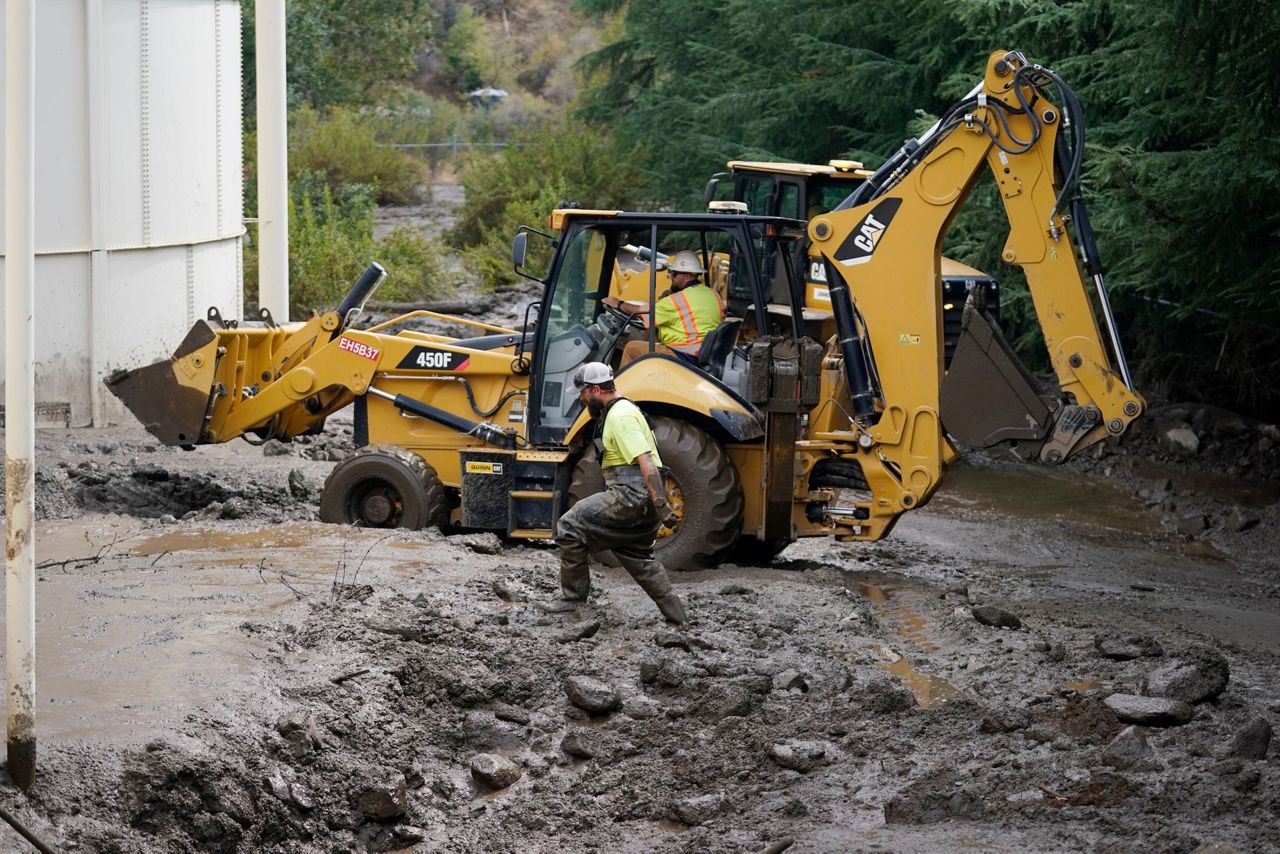 Rains Mudslides Prompt Southern California Evacuations