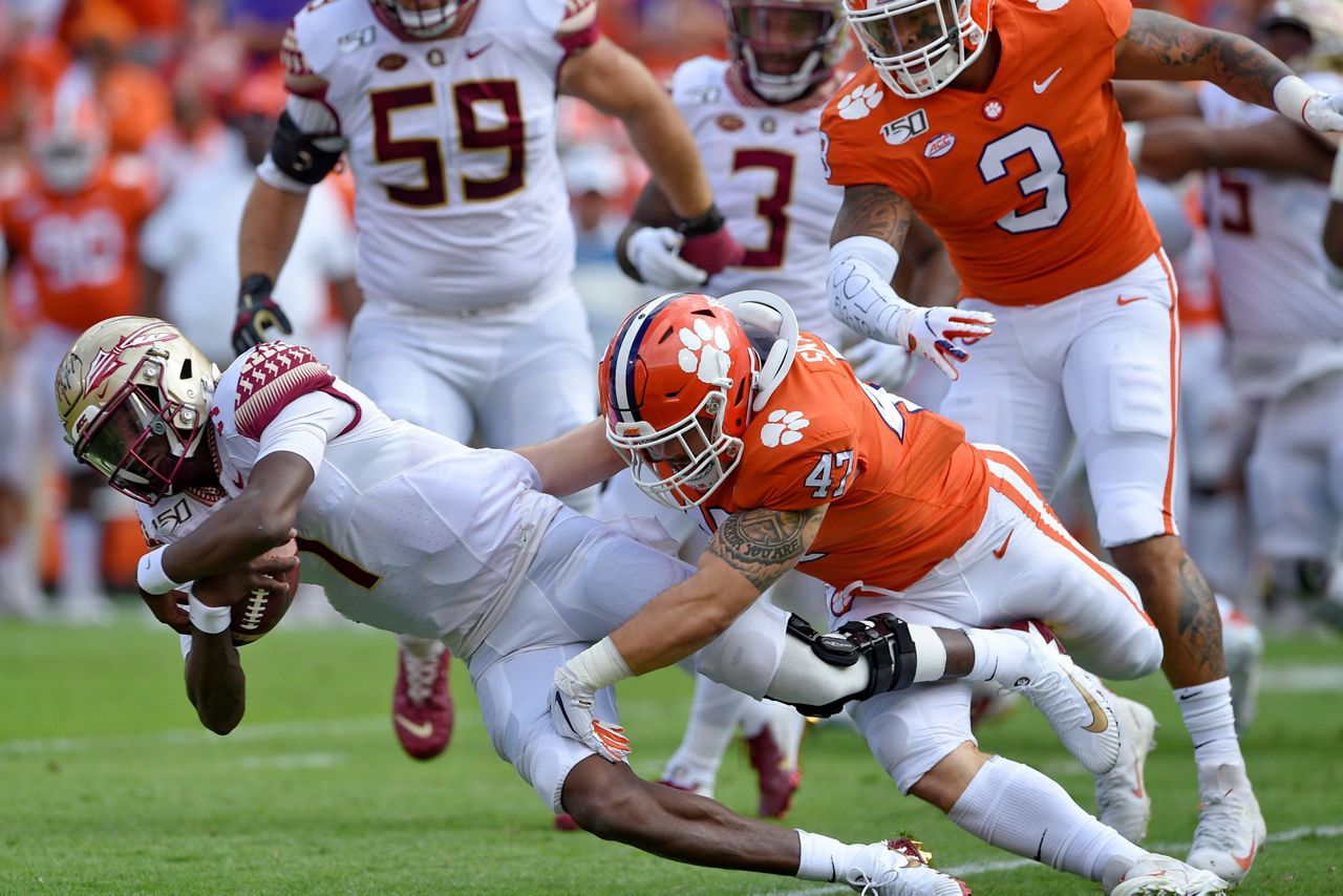 No Clemson Pounds Florida St For St Straight Win