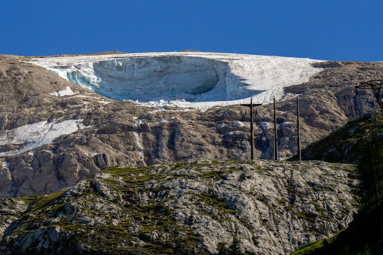 Marmolada Glacier Accident