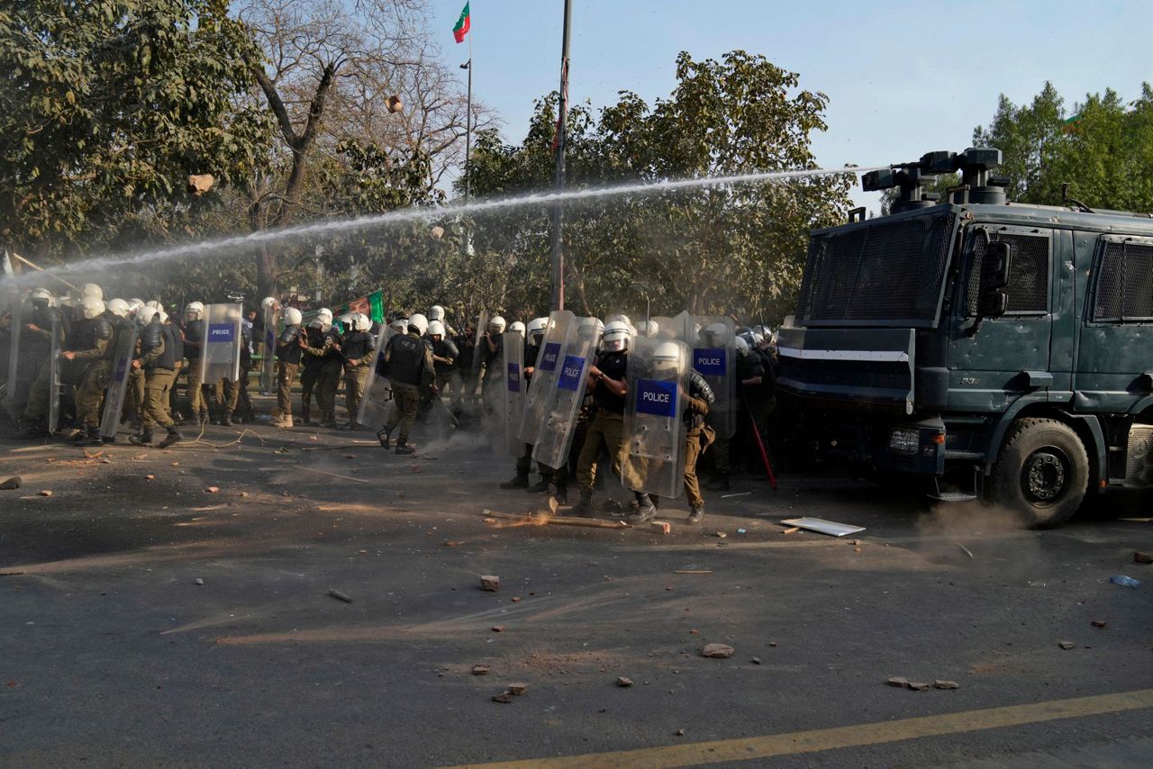 Clashes Erupt In Pakistan As Police Try To Arrest Imran Khan