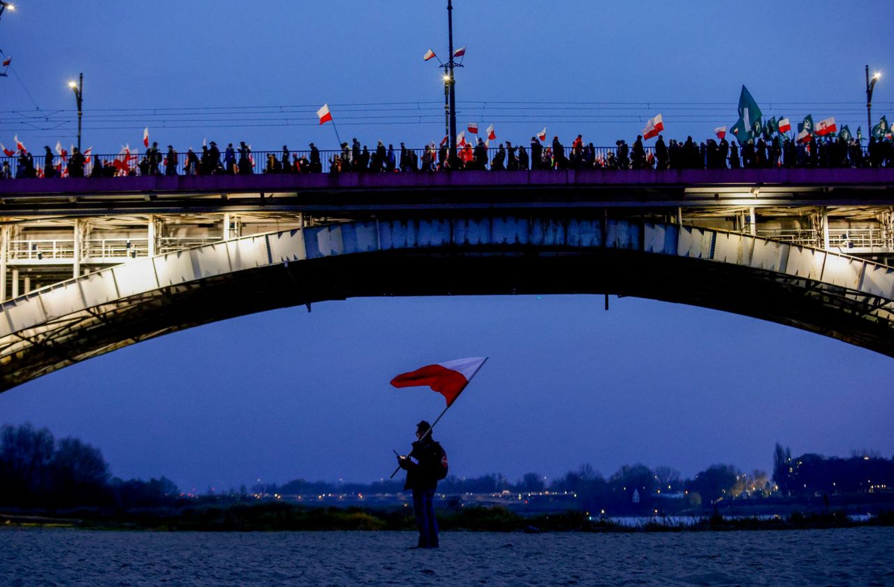 Thousands Join Nationalist March On Polish Independence Day