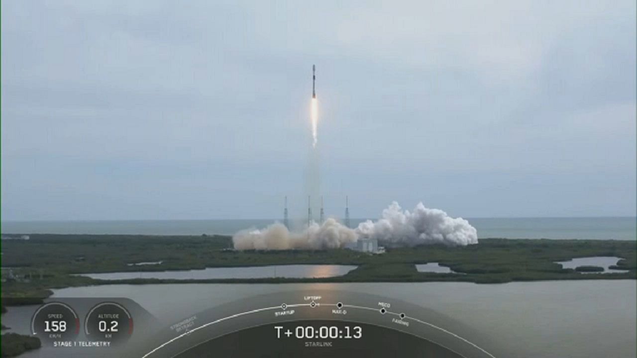 Spacex Successfully Launches Starlink Satellites