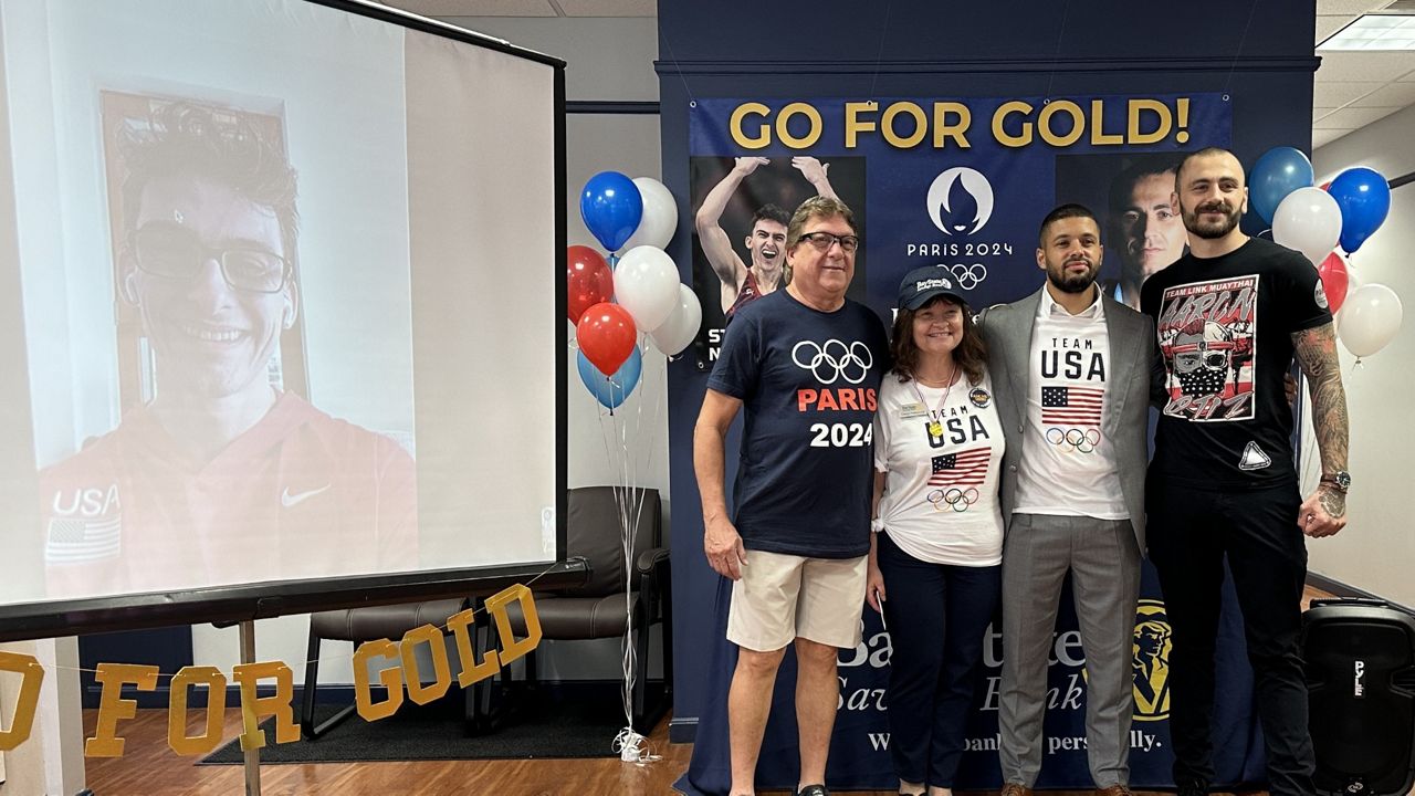 Special send-off for Worcester Olympians Stephen Nedoroscik and Aaron Ortiz