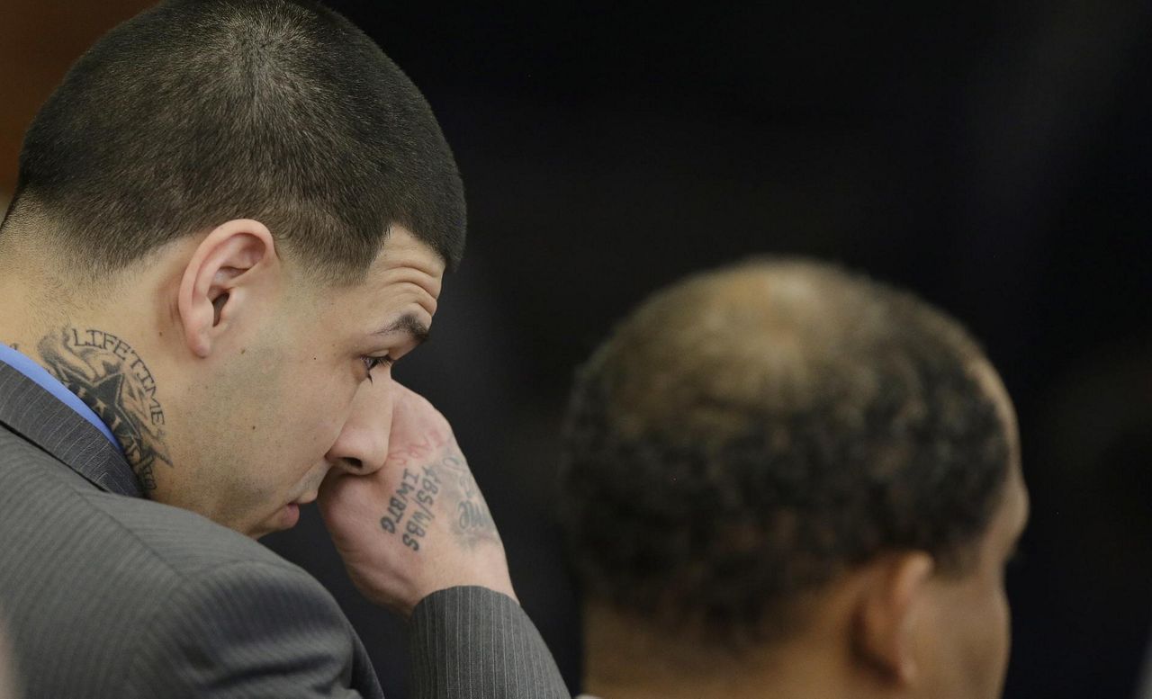 Aaron Hernandez got new neck tattoo in prison