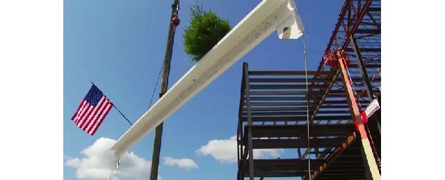 Albany Convention Center Milestone: Framework Officially Complete - TWC News