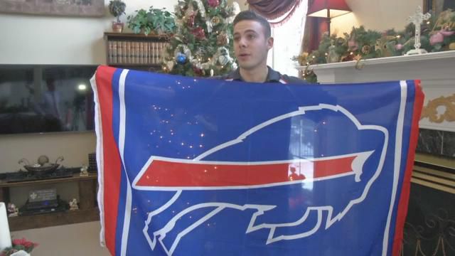 Fan Has Bills Flag Blessed By Pope Francis; 'Buffalo, We Need a Miracle