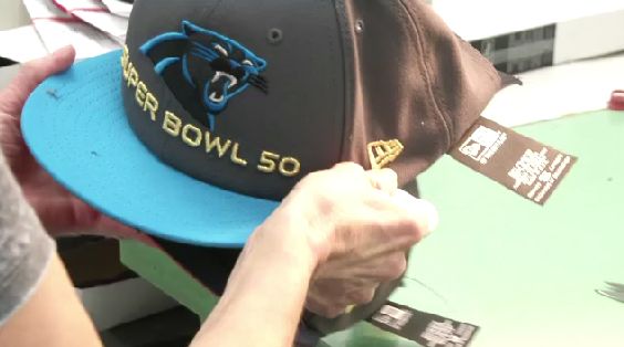 Carolina Panthers NFL SUPER BOWL 50 Fitted Hat by New Era