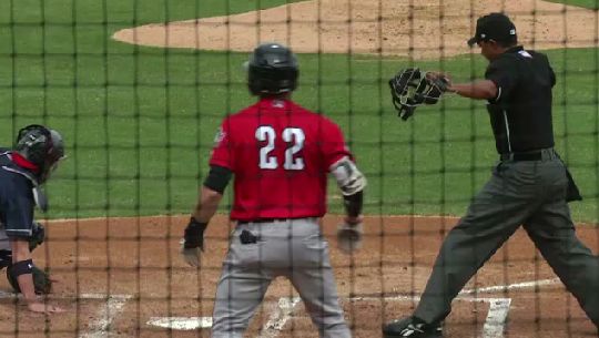 Erie SeaWolves BR Greene Shirsey Red