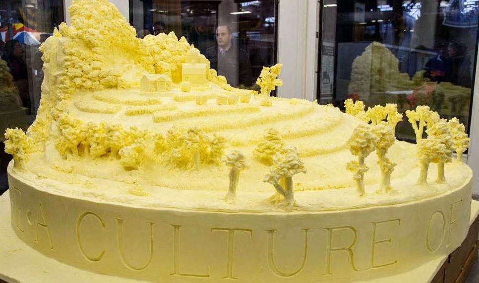 Half-ton butter sculpture key feature of 2023 PA Farm Show