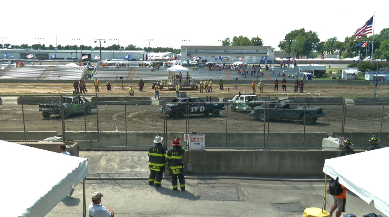 World s Largest Demolition Derby Takes Over Erie County Fair