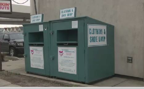 Donation Collection Bins, Clothes Donation Containers