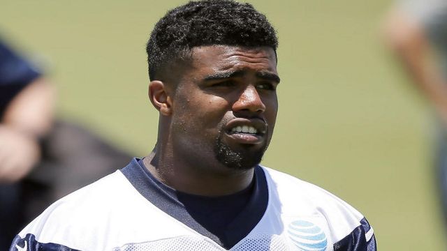 Dallas Cowboys' Ezekiel Elliott suspended over domestic abuse - BBC News