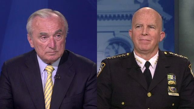 NY1 Online: Bratton and NYPD Chief of Department Discuss Falling Crime, Black Lives Matter Movement