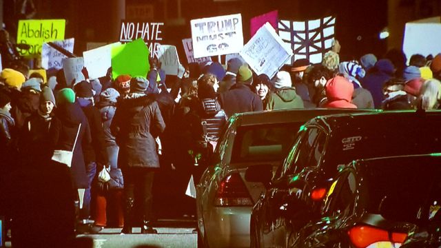 Judge Blocks Deportations as Protesters Rally Against Trump Travel Ban