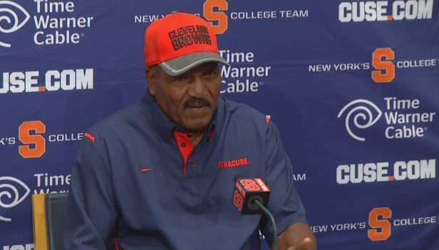 Syracuse community grieves following the loss of SU legend Jim Brown