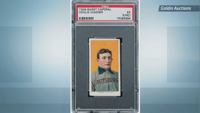 Holy Grail' of baseball cards sold for $2.1 million
