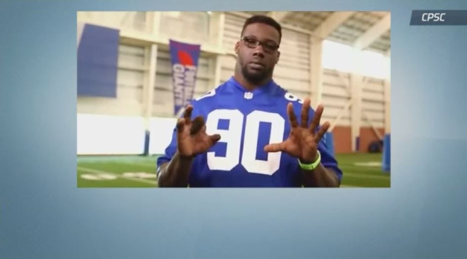 Jason Pierre-Paul: Giants DE in firework safety PSA - Sports