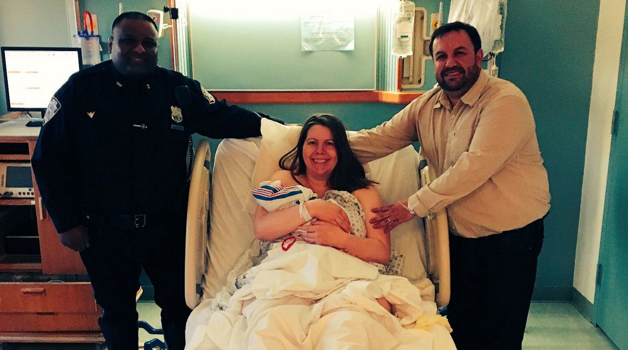 NYPD Officer Helps Deliver Baby on