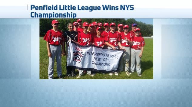 Penfield Little League girls softball team wins state title