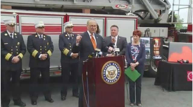 Schumer Calls for New Firefighter Training Center in Albany - TWC News