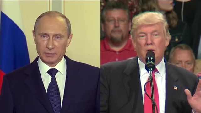 Trump Says He Agrees with Putin's Thoughts on Improving Russia's Relationship with US