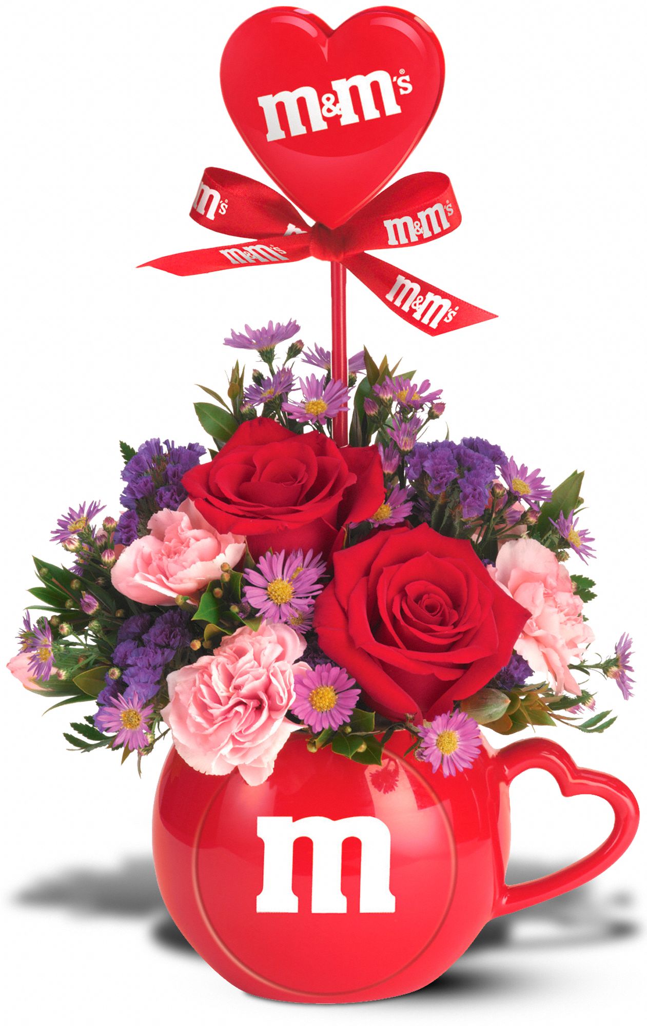 The Teleflora M&M's� Valentine Bouquet, picture