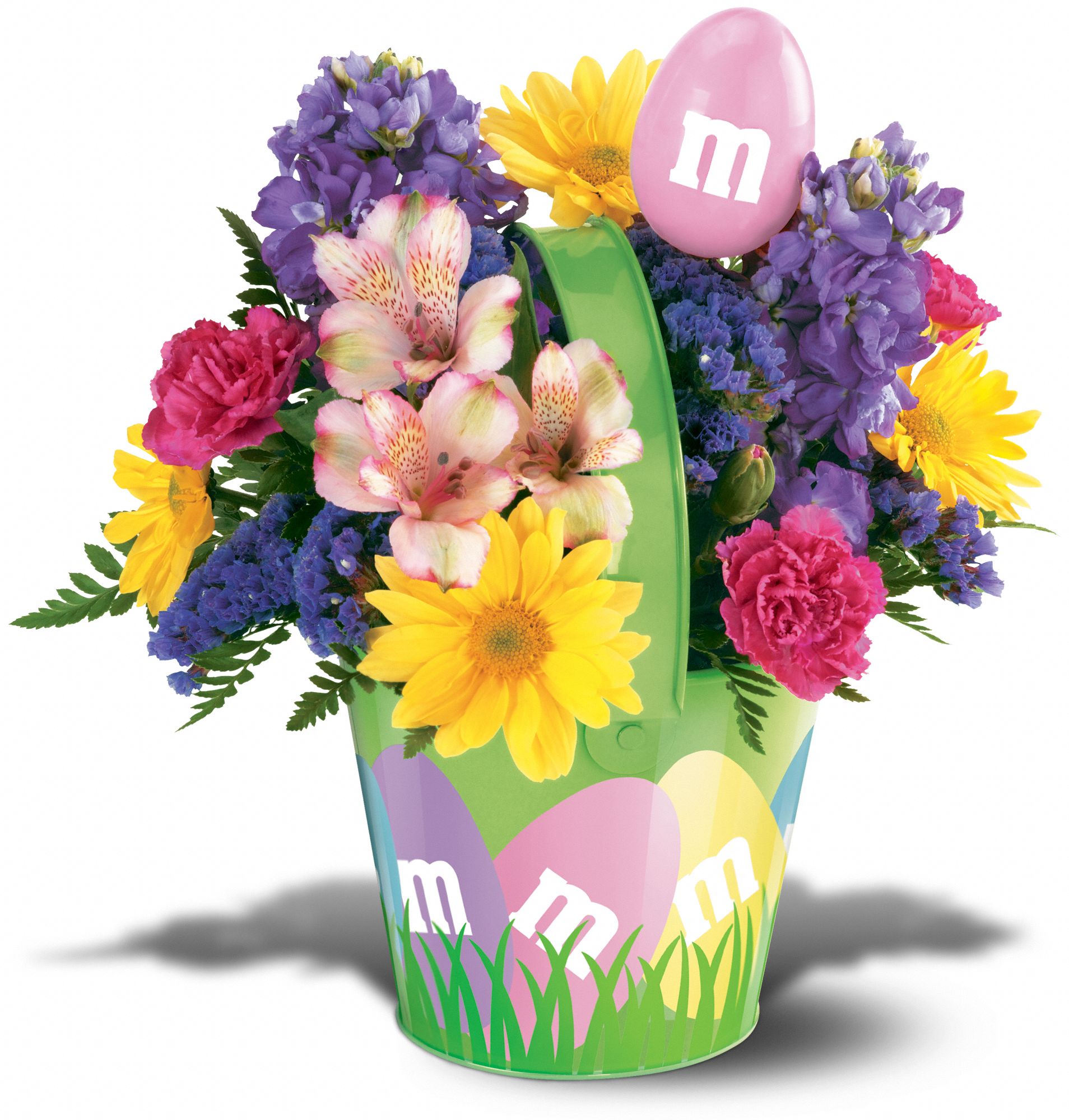 Teleflora's M&M� Easter Basket Bouquet, picture