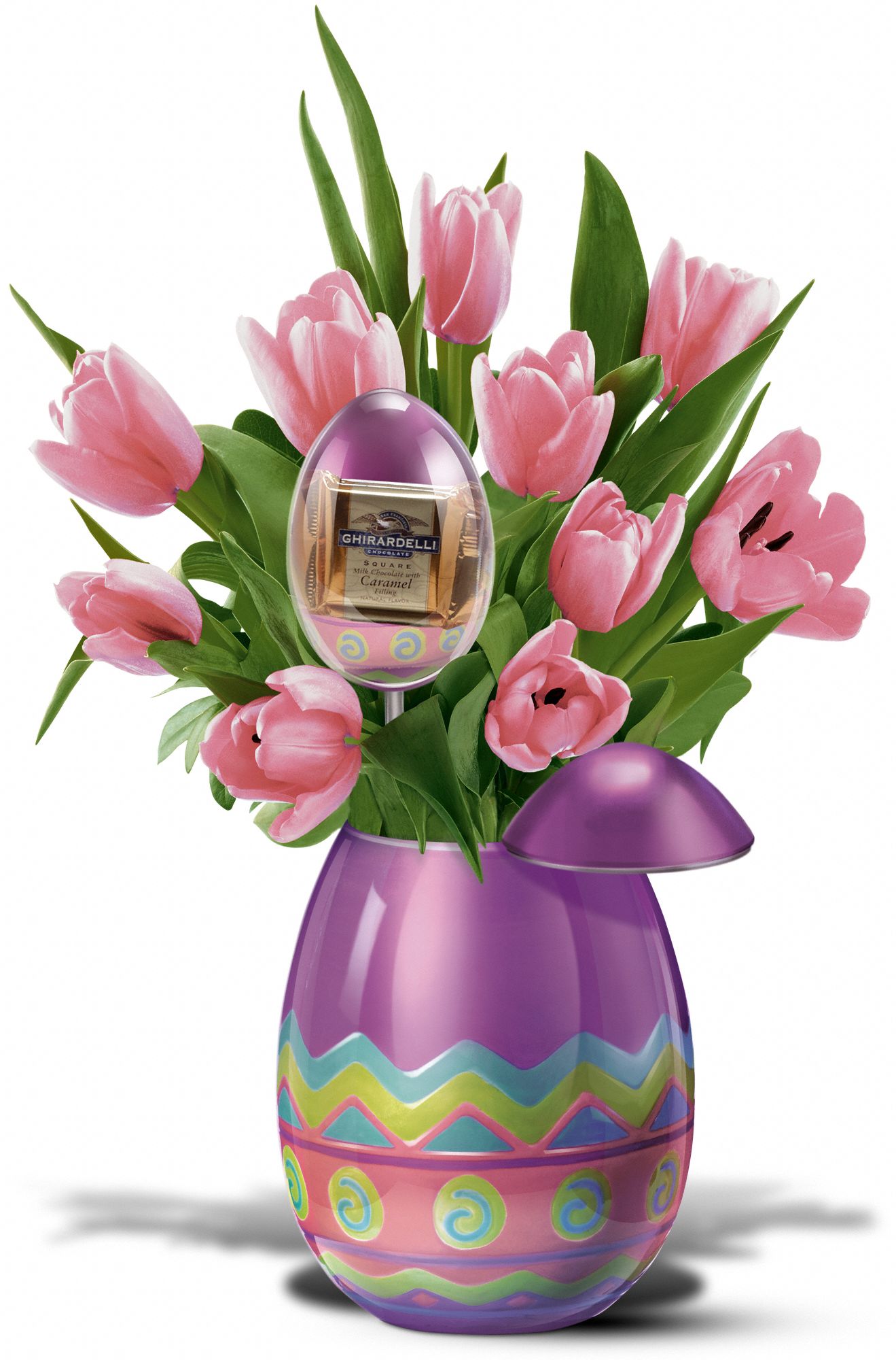 Teleflora's Charming Chocolate Egg Bouquet in Lebanon&nbsp;OH, Aretz Designs Uniquely Yours