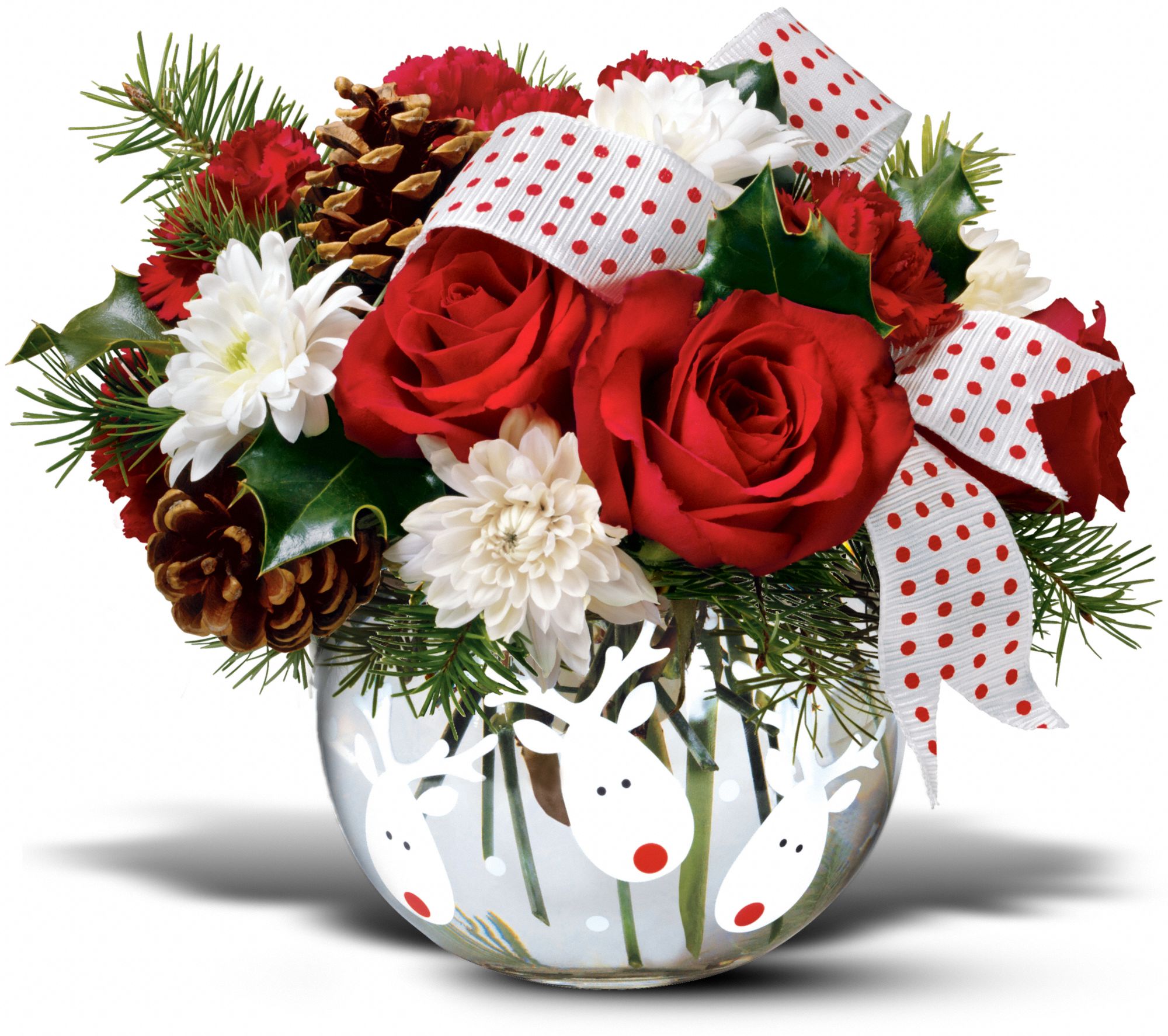 Teleflora's Jolly Reindeer Bouquet, picture
