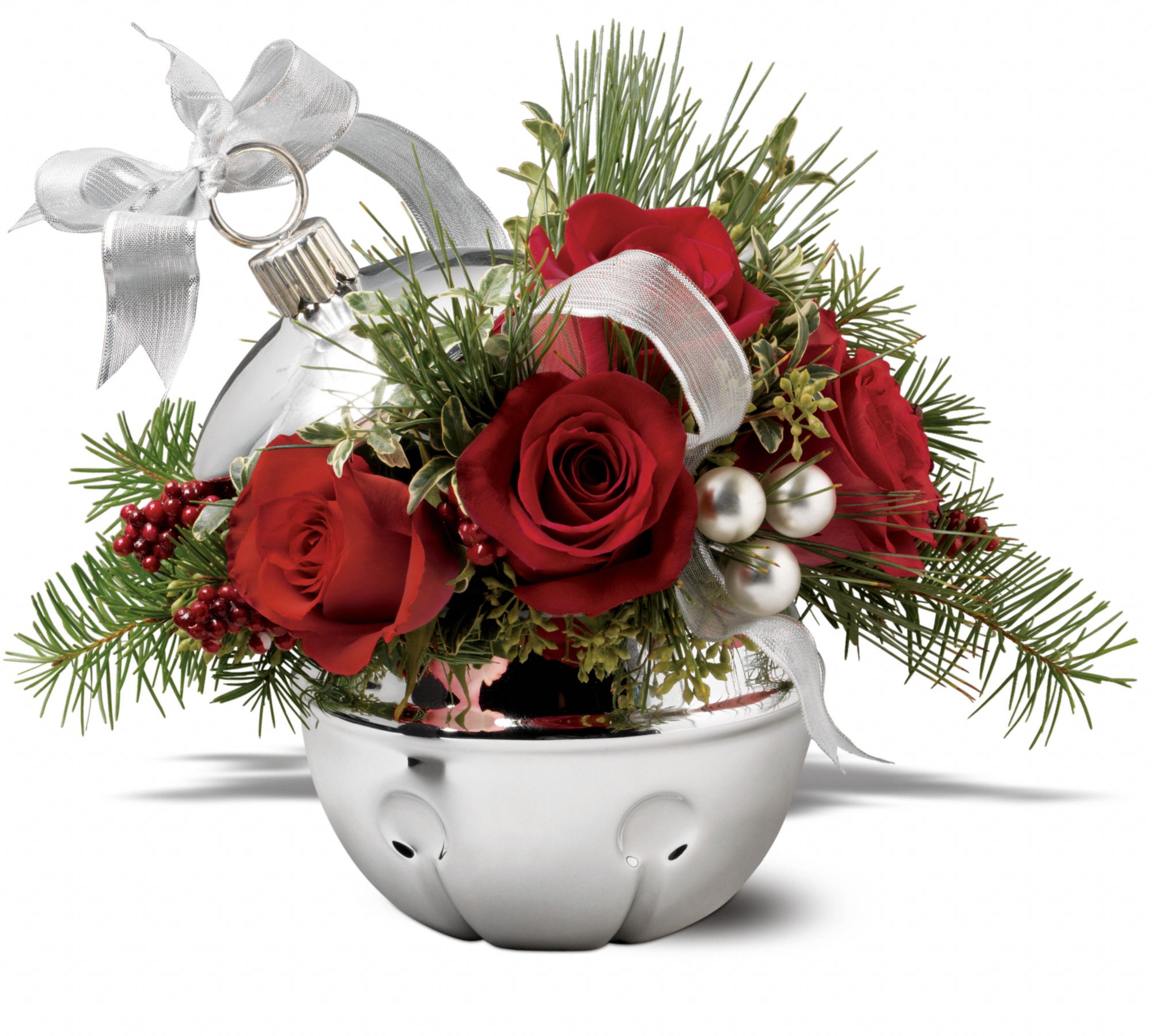 Teleflora's Silver Bell Bouquet in Vista CA Flowers, Songs & Gifts