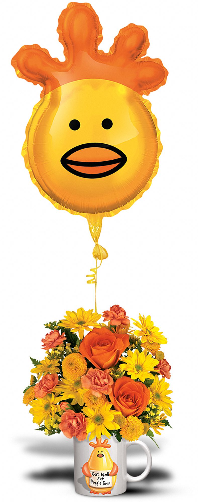 Teleflora's Dr. Chicken Bouquet