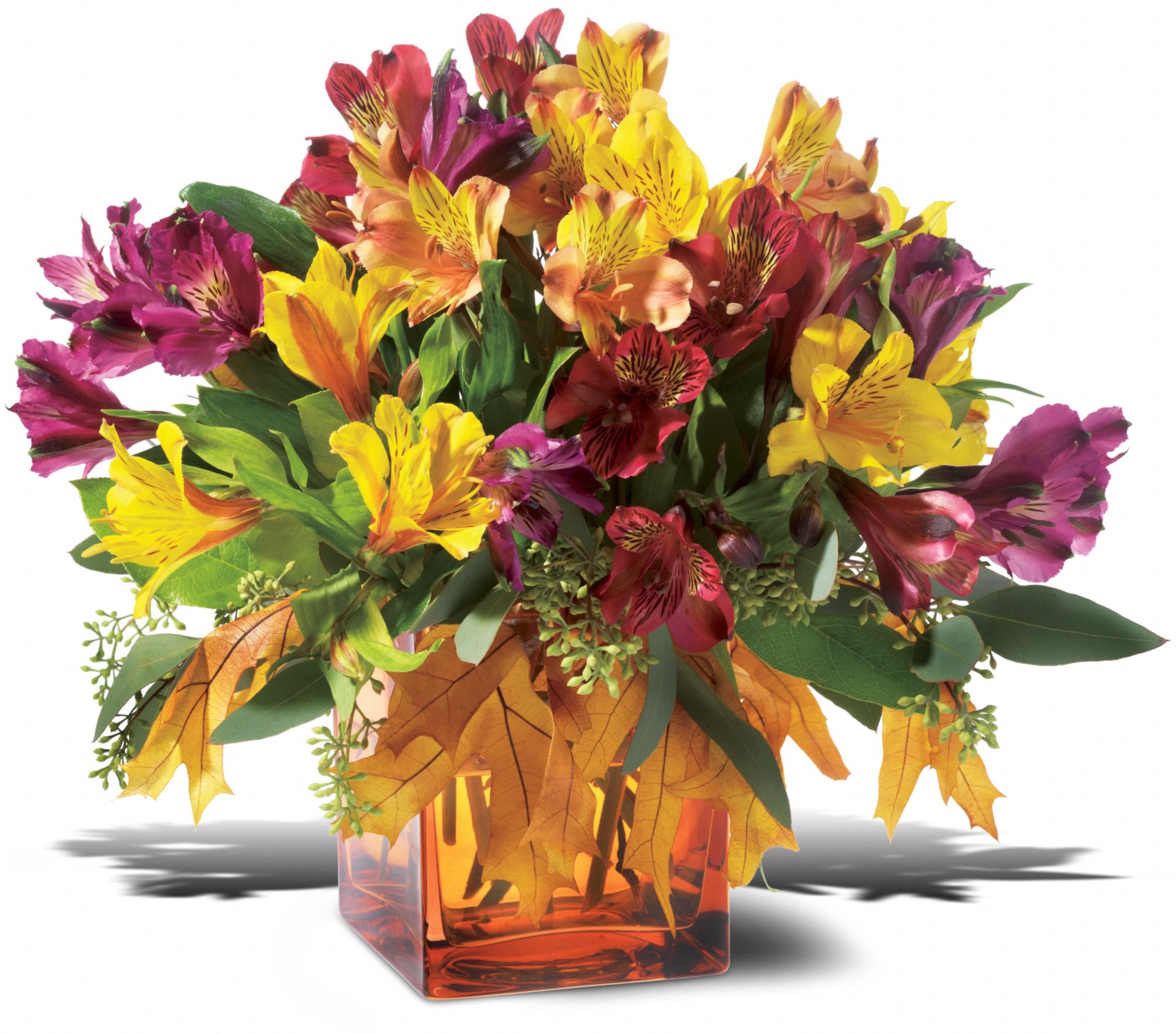 Teleflora's Autumn Alstroemeria Bouquet in Greenville&nbsp;SC, Greenville Pelham Florist