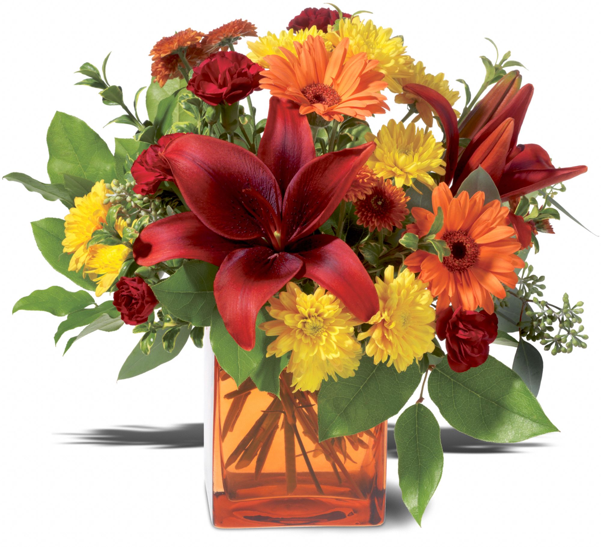Teleflora's Autumn Awe in Humble TX Rainbow Floral Shop