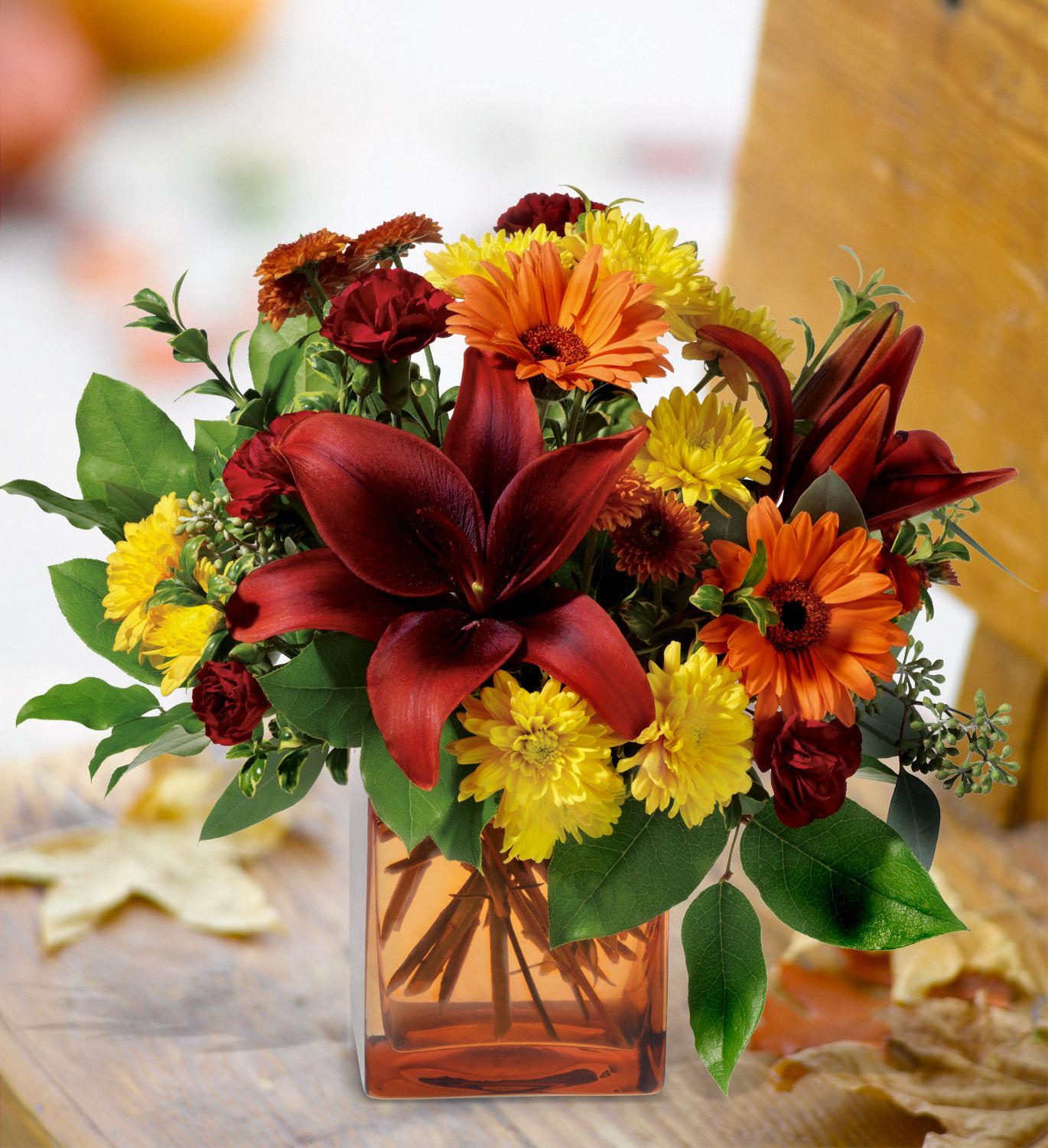 Teleflora's Autumn Awe Flowers