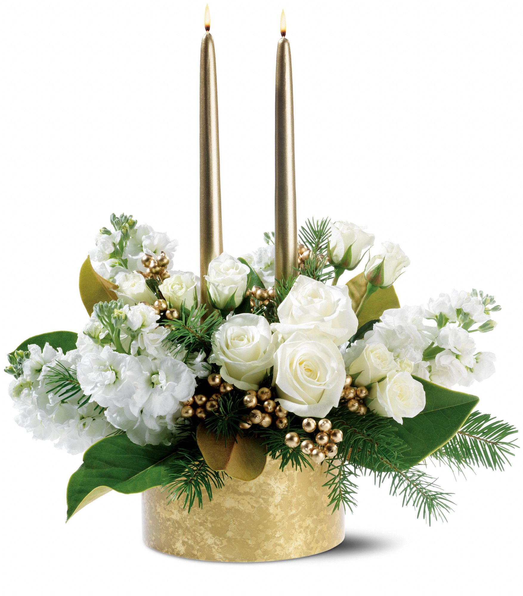Golden Lights Flowers