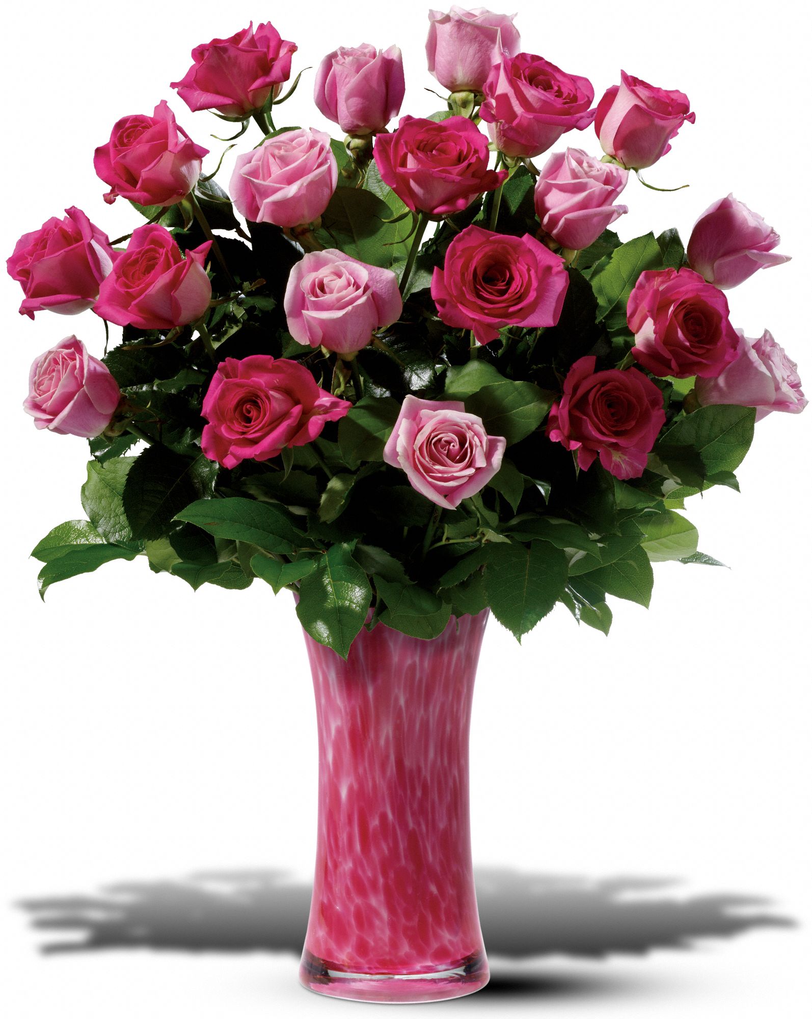 Teleflora's Pink Art Glass Bouquet - Deluxe in Mesa AZ Fresh Bloomers Flowers & Gifts, Inc