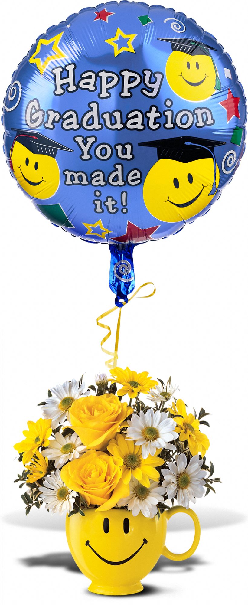 Teleflora's Be Happy� Graduate Flowers