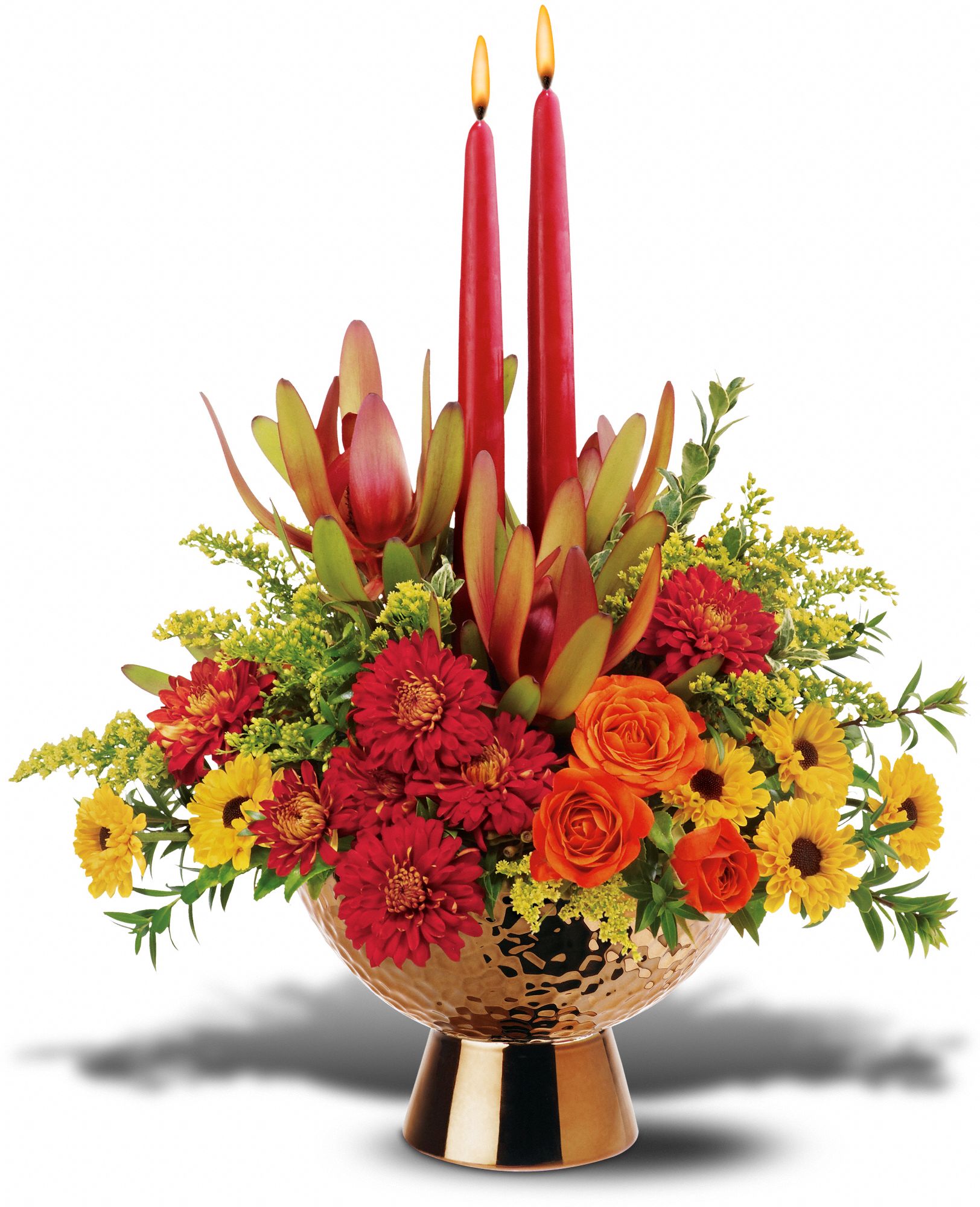 Teleflora's Autumn Bronze Bouquet in Oklahoma City&nbsp;OK, Array of Flowers & Gifts