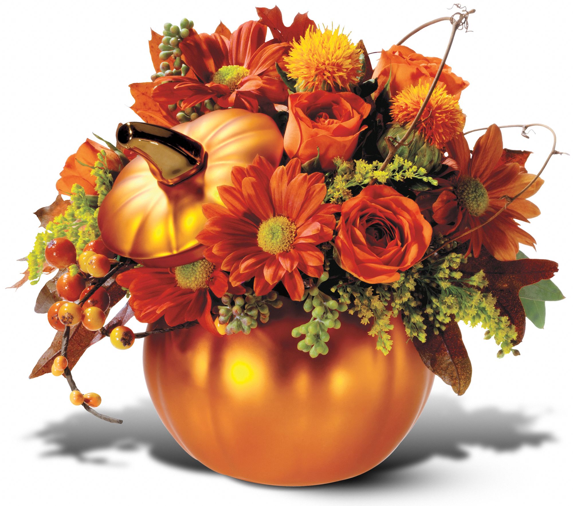 Teleflora's Petite Pumpkin Bouquet, picture