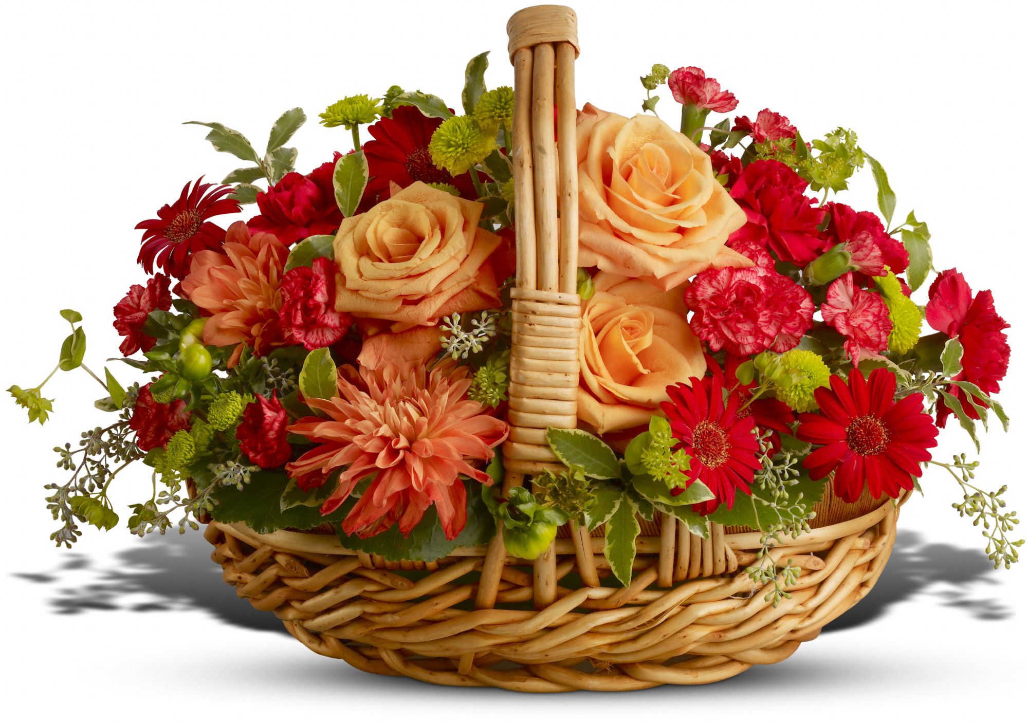 Spanish Garden Basket in Seattle WA LaVassar Florist, Inc.