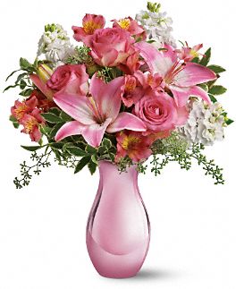 Teleflora's Pink Reflections Bouquet